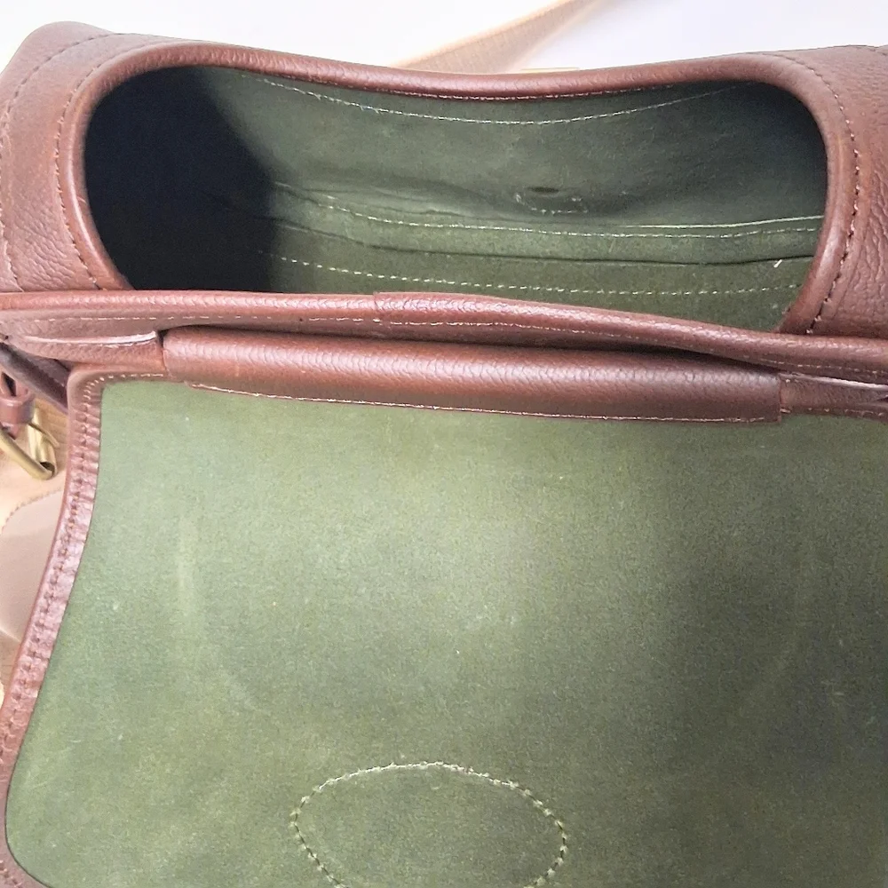 Brown Leather Crossbody Bag